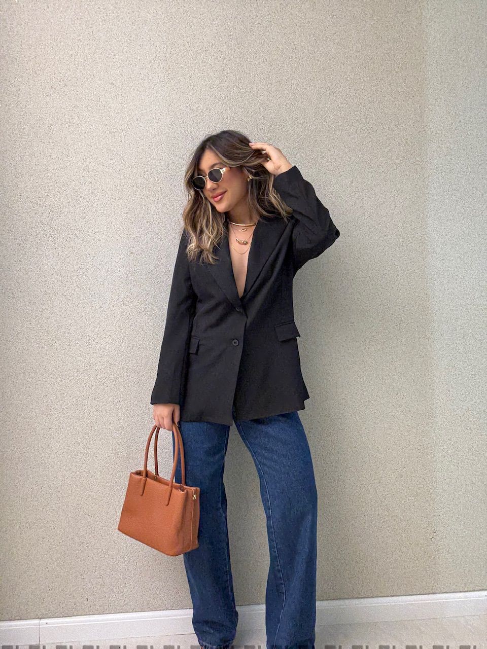 BLAZER CARLA ALFAIATARIA PRETO
