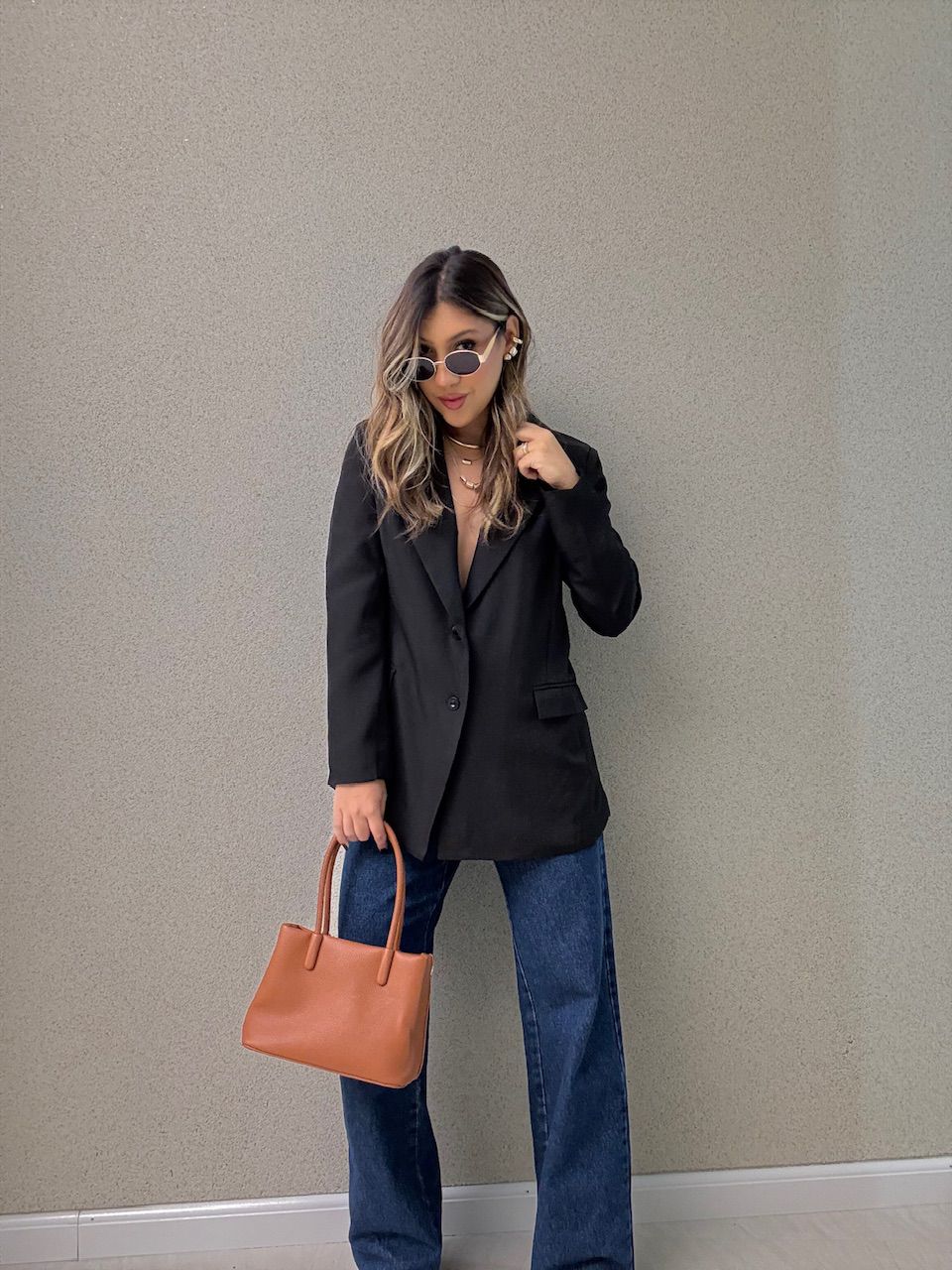 BLAZER CARLA ALFAIATARIA PRETO