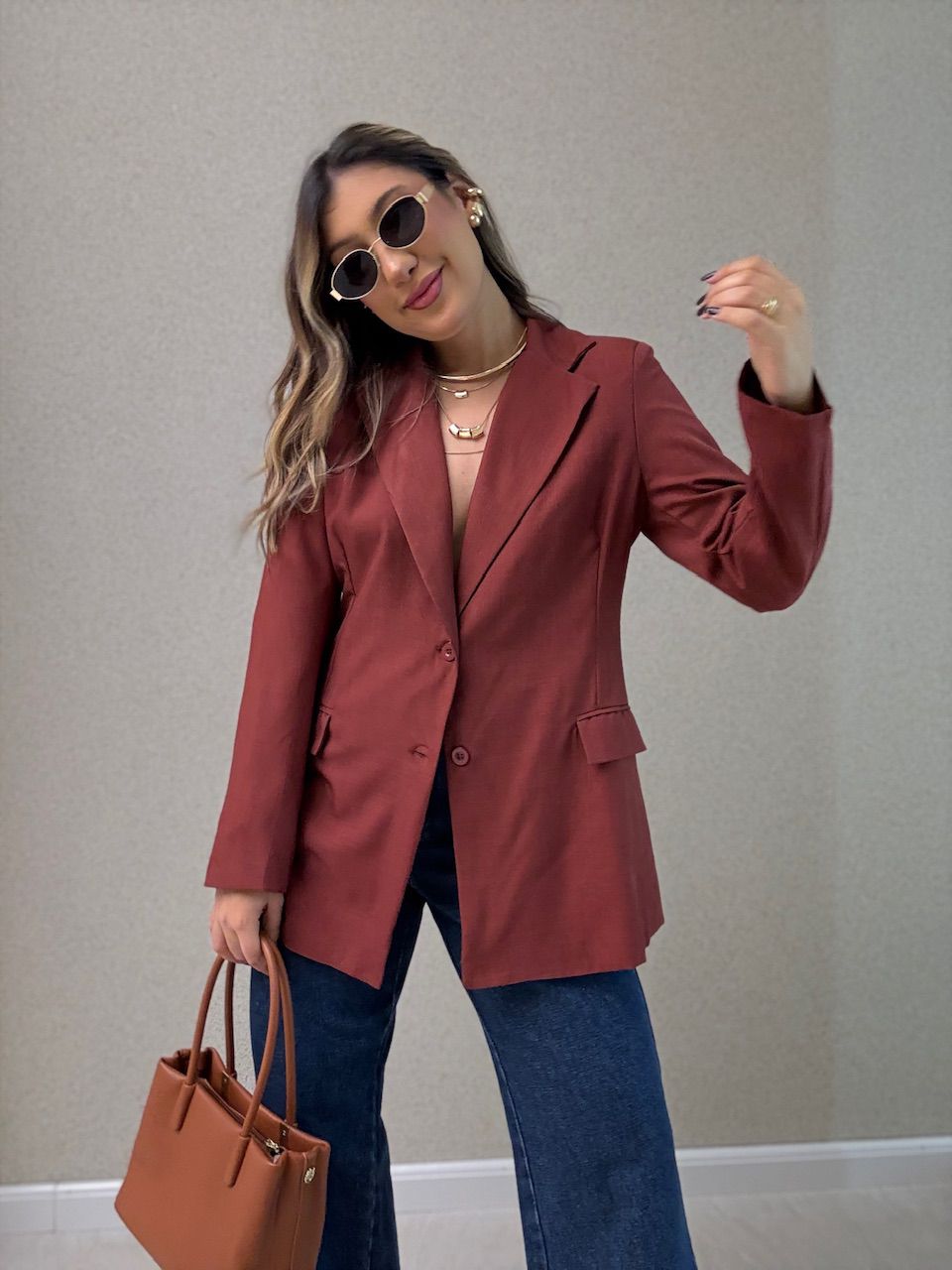 BLAZER CARLA ALFAIATARIA TELHA