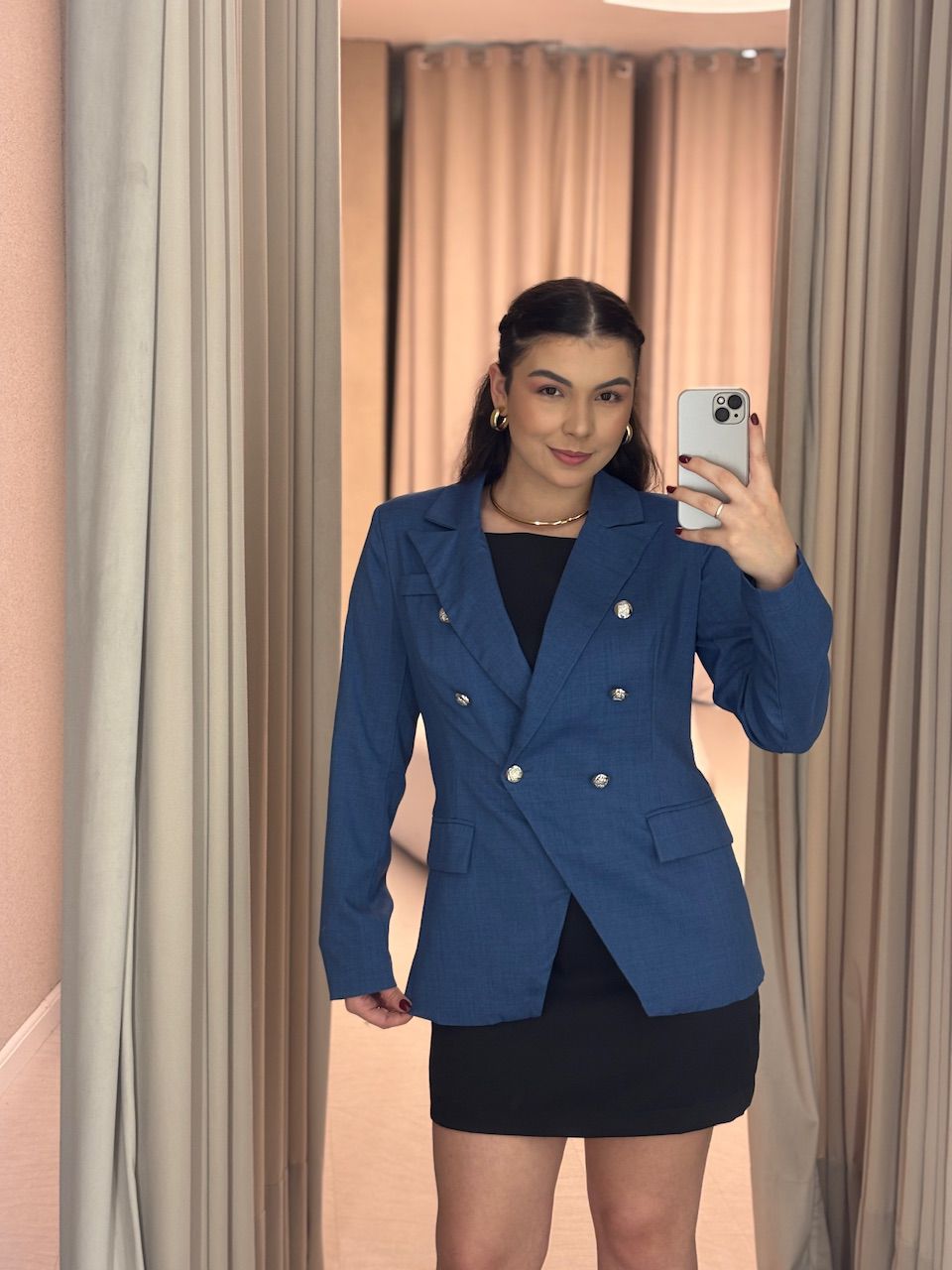BLAZER LORENA BOTÕES MARINHO