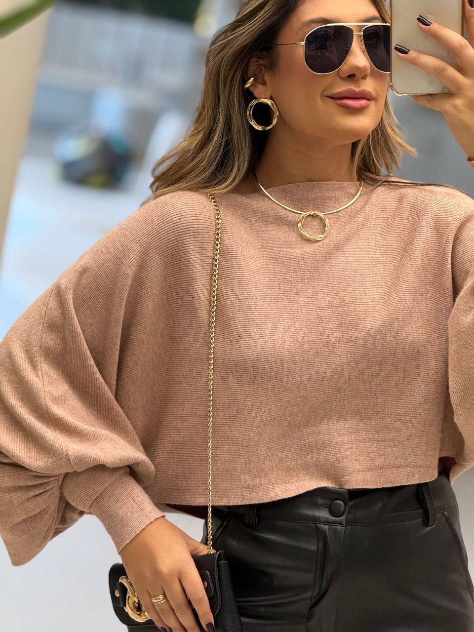 BLUSA AMANDA TRICOT NUDE