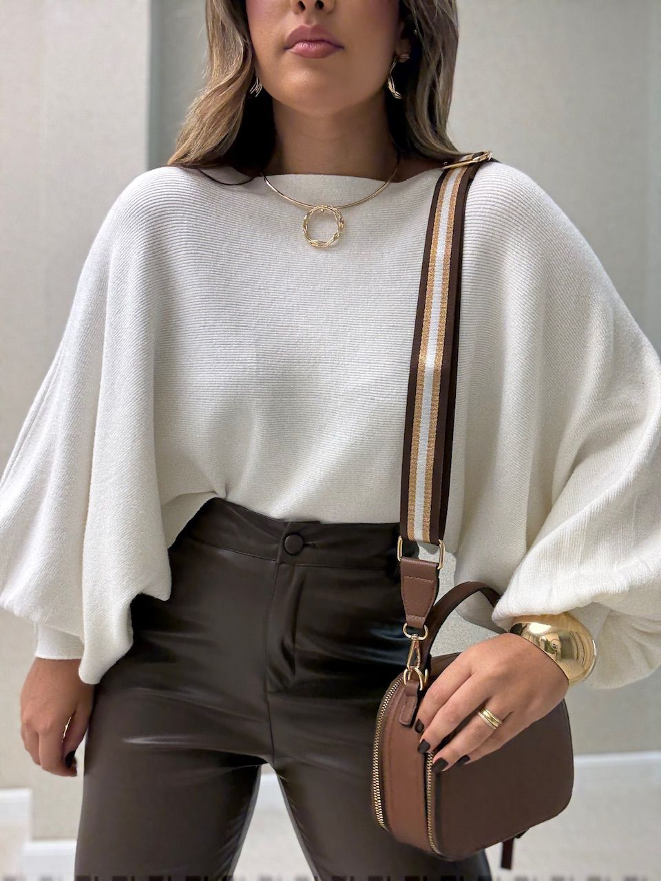 BLUSA AMANDA TRICOT OFF