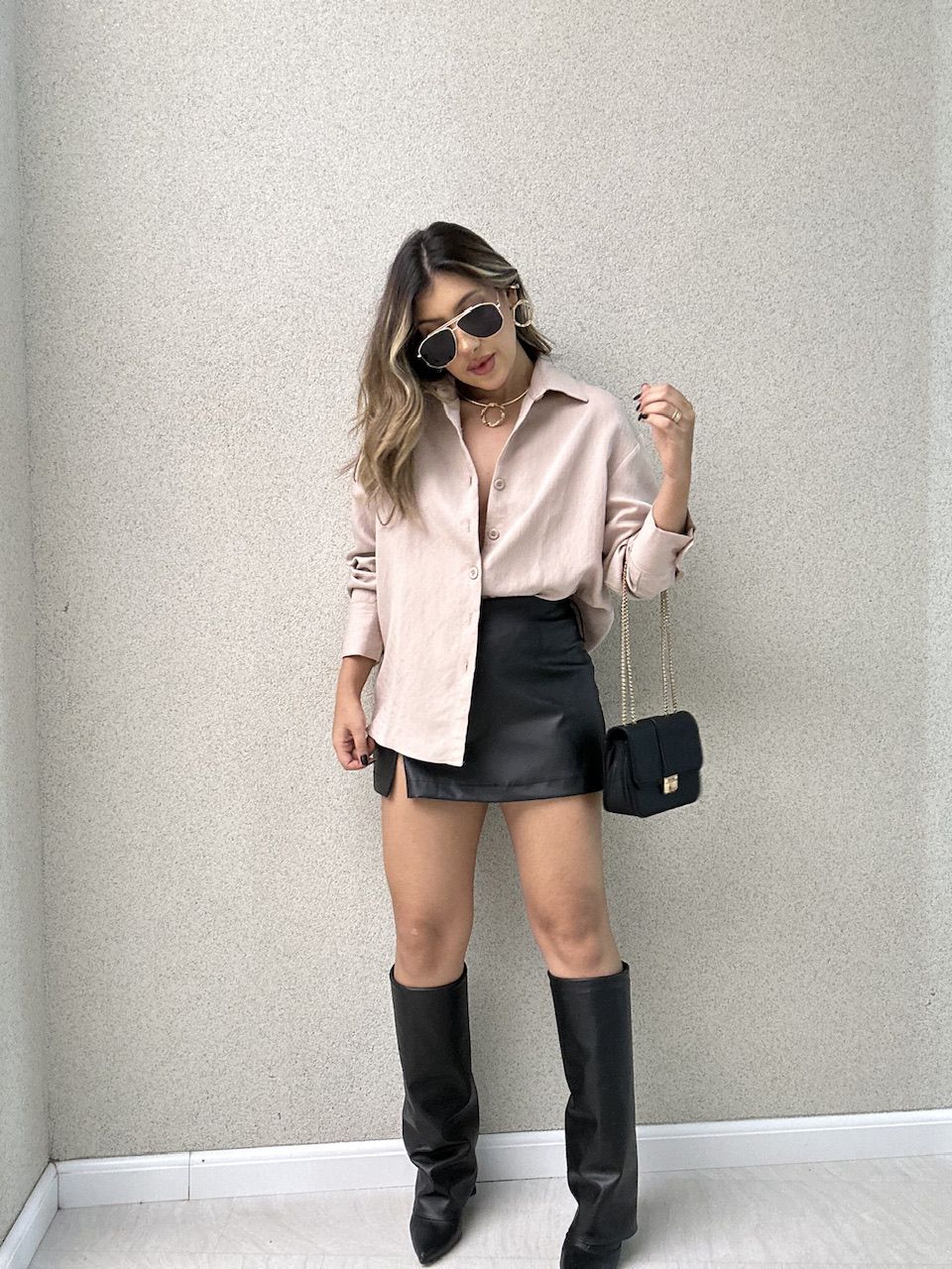 CAMISA EMMA BÁSICA AREIA