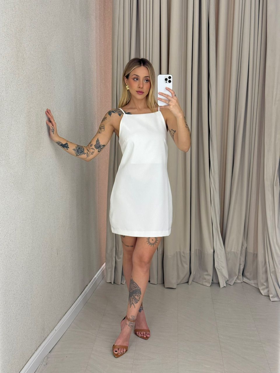 VESTIDO GIANE CURTO off