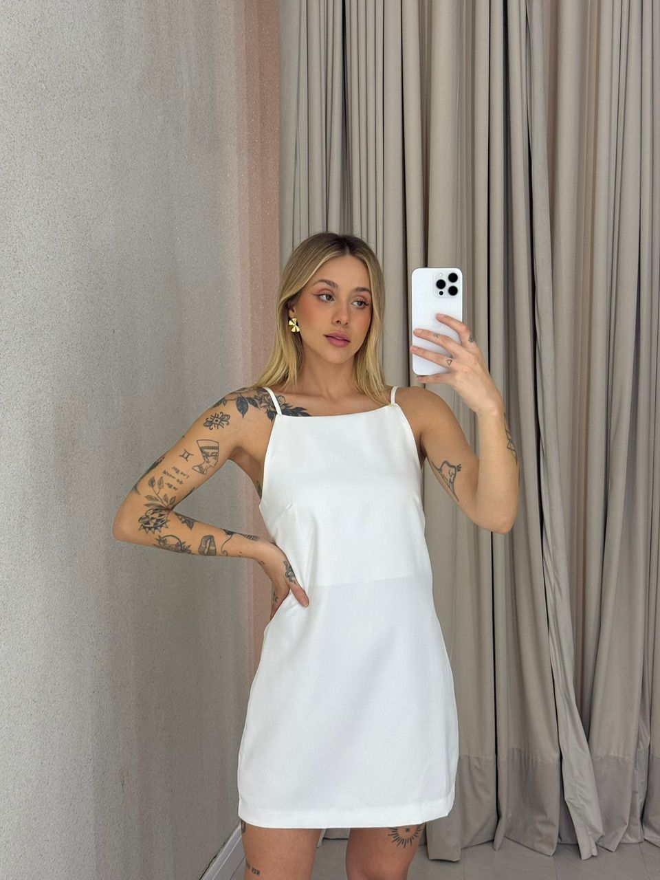 VESTIDO GIANE CURTO off