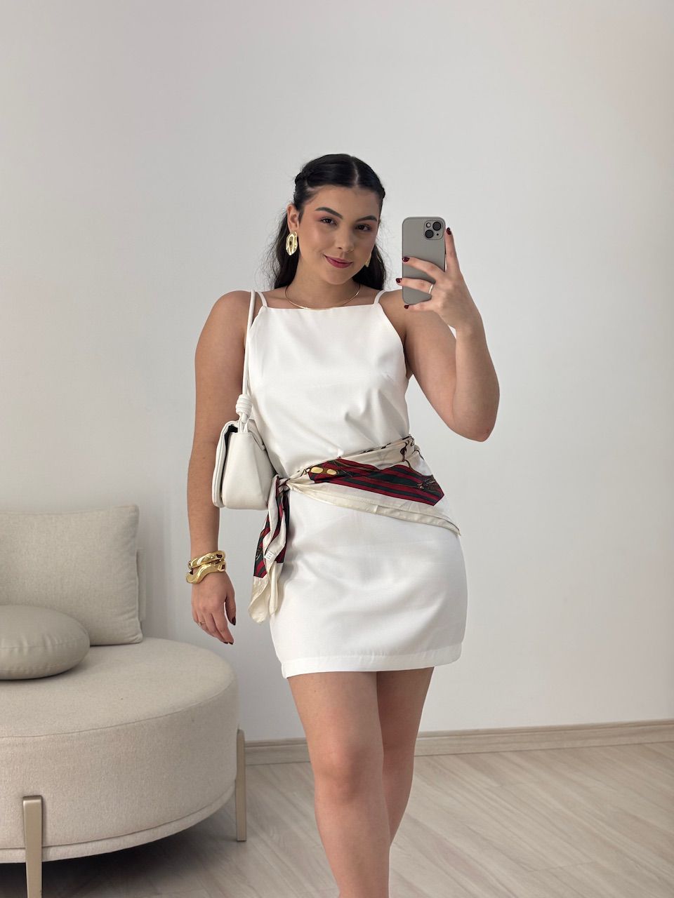VESTIDO GIANE CURTO off - 0064180048 - CAROLLA FERRARO