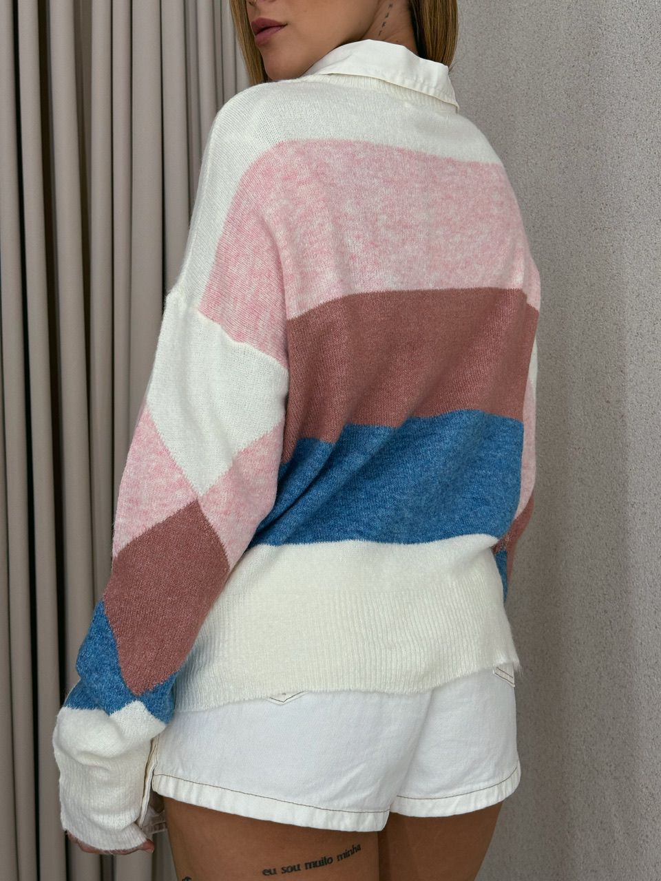 TRICOT NATI MANGA LONGA OFF