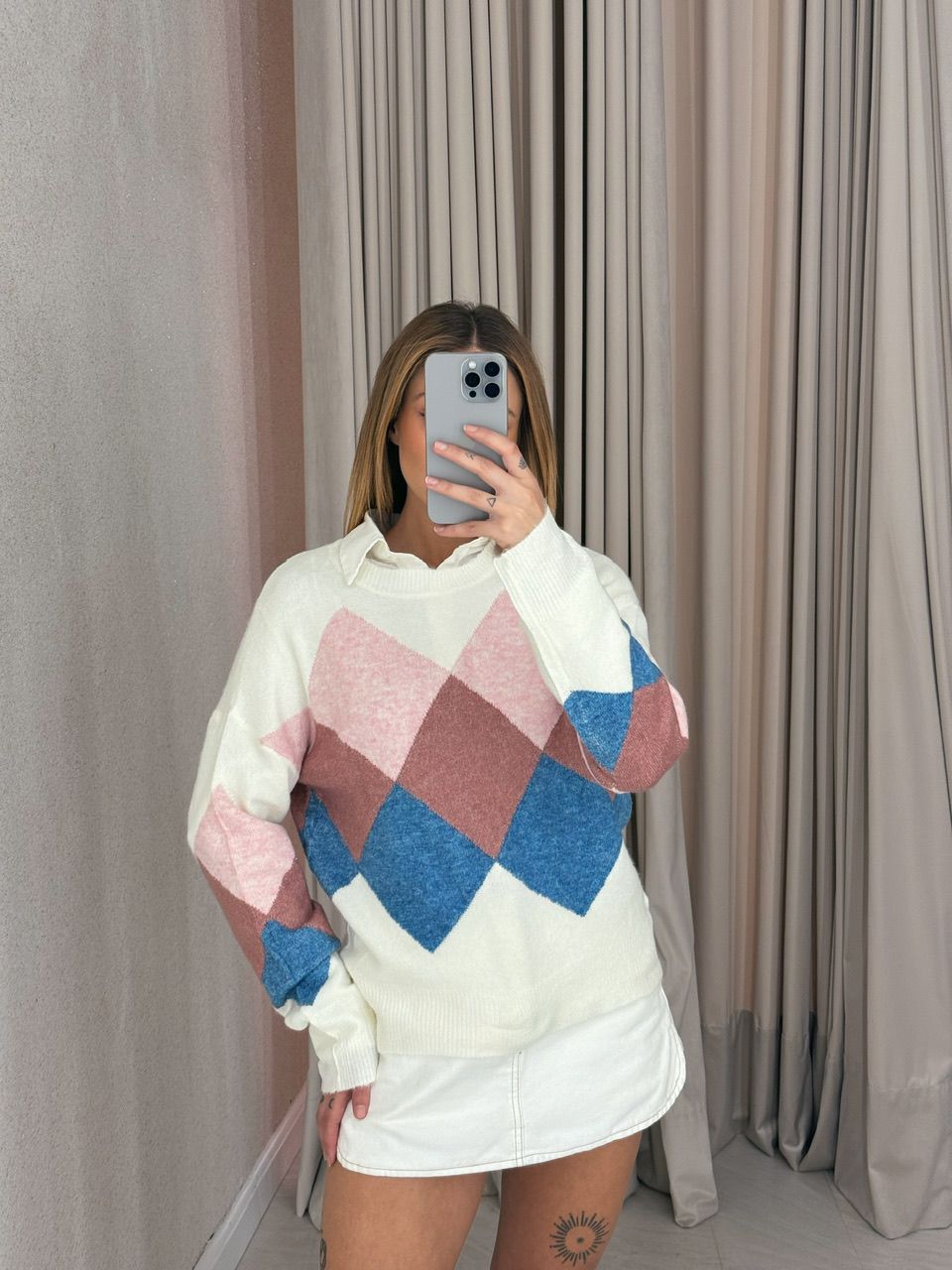 TRICOT NATI MANGA LONGA OFF