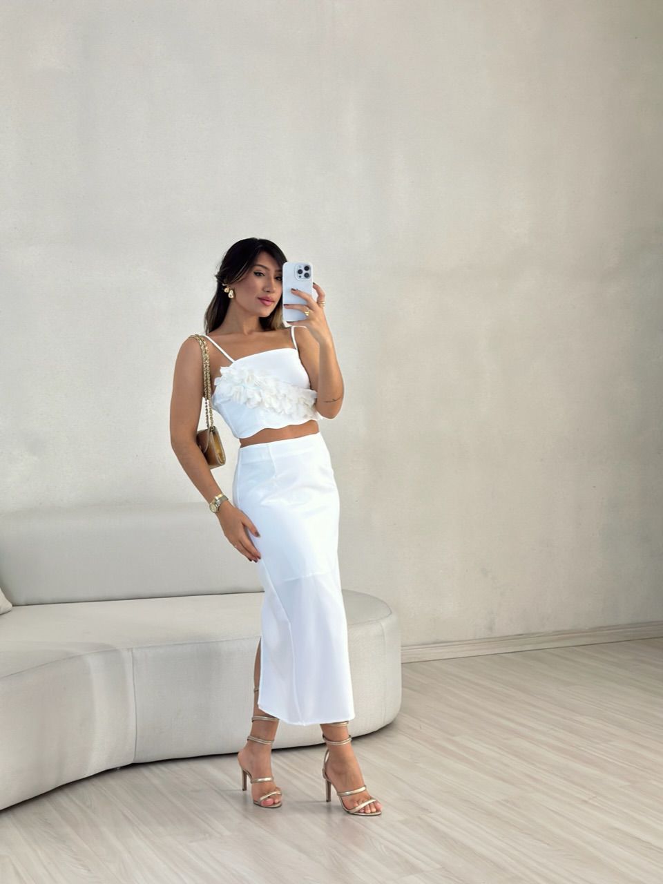 CONJUNTO ELSA SAIA TOP OFF
