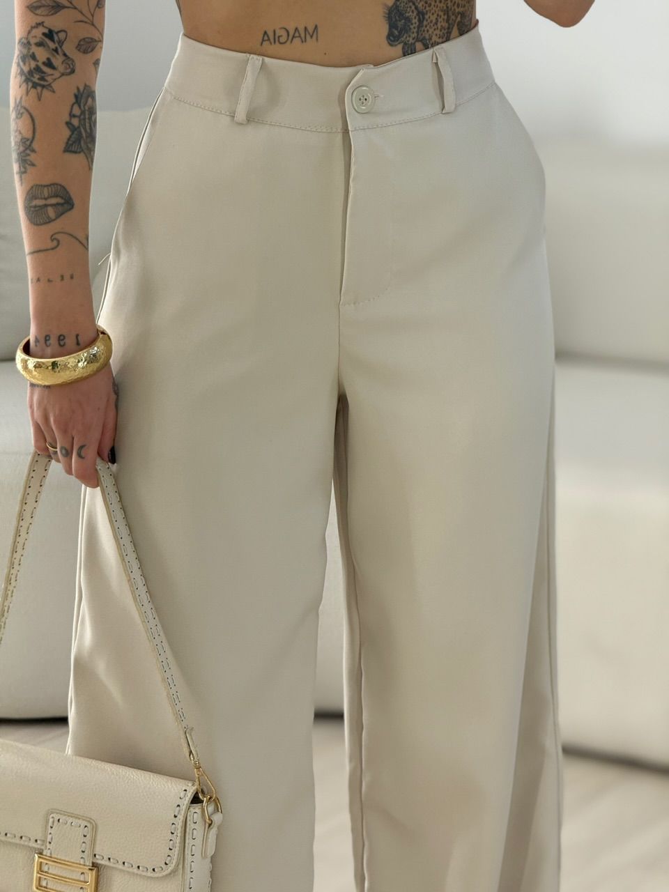 CONJUNTO MARCELLI CALÇA AREIA