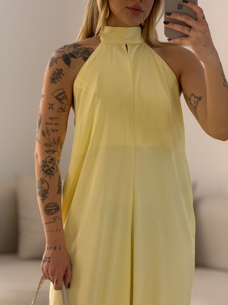 MACACAO MARTA DECOTE Amarelo