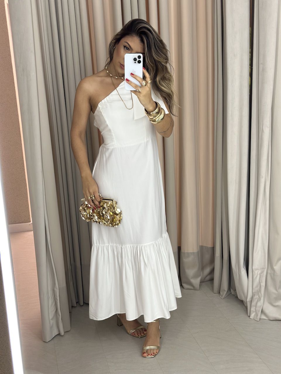 VESTIDO IVONE NULA MANGA OFF