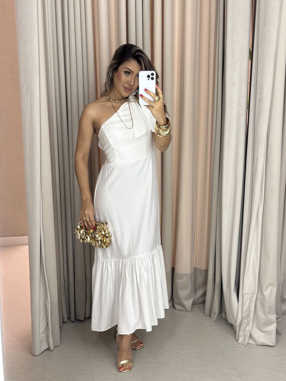 VESTIDO IVONE NULA MANGA OFF