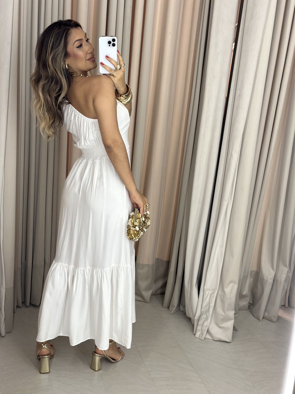 VESTIDO IVONE NULA MANGA OFF