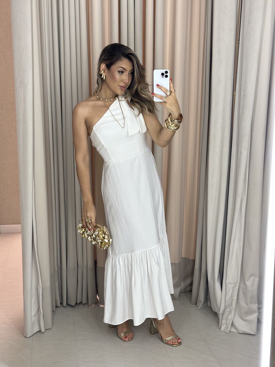 VESTIDO IVONE NULA MANGA OFF