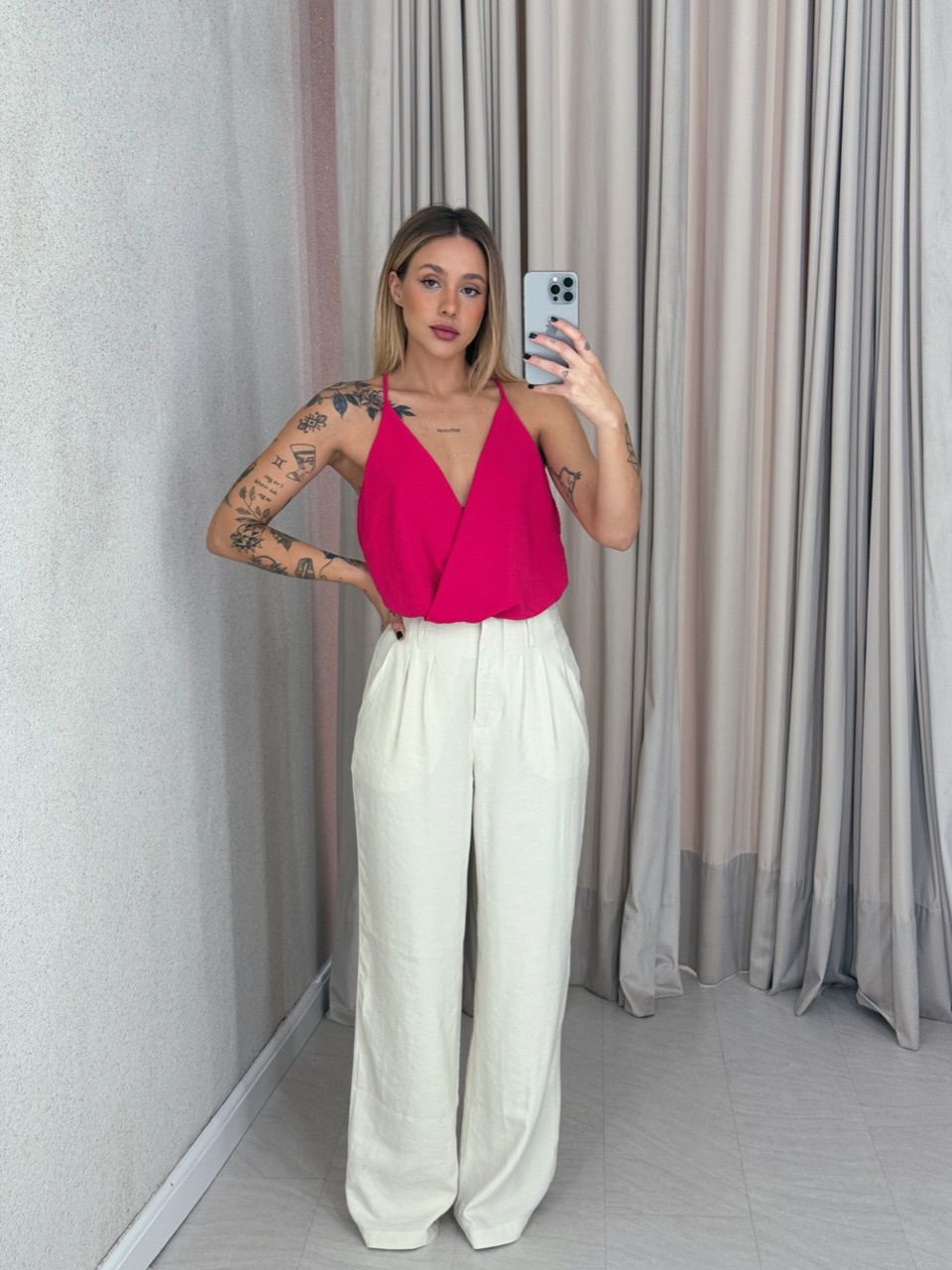 BLUSA SORAIA DECOTE Pink
