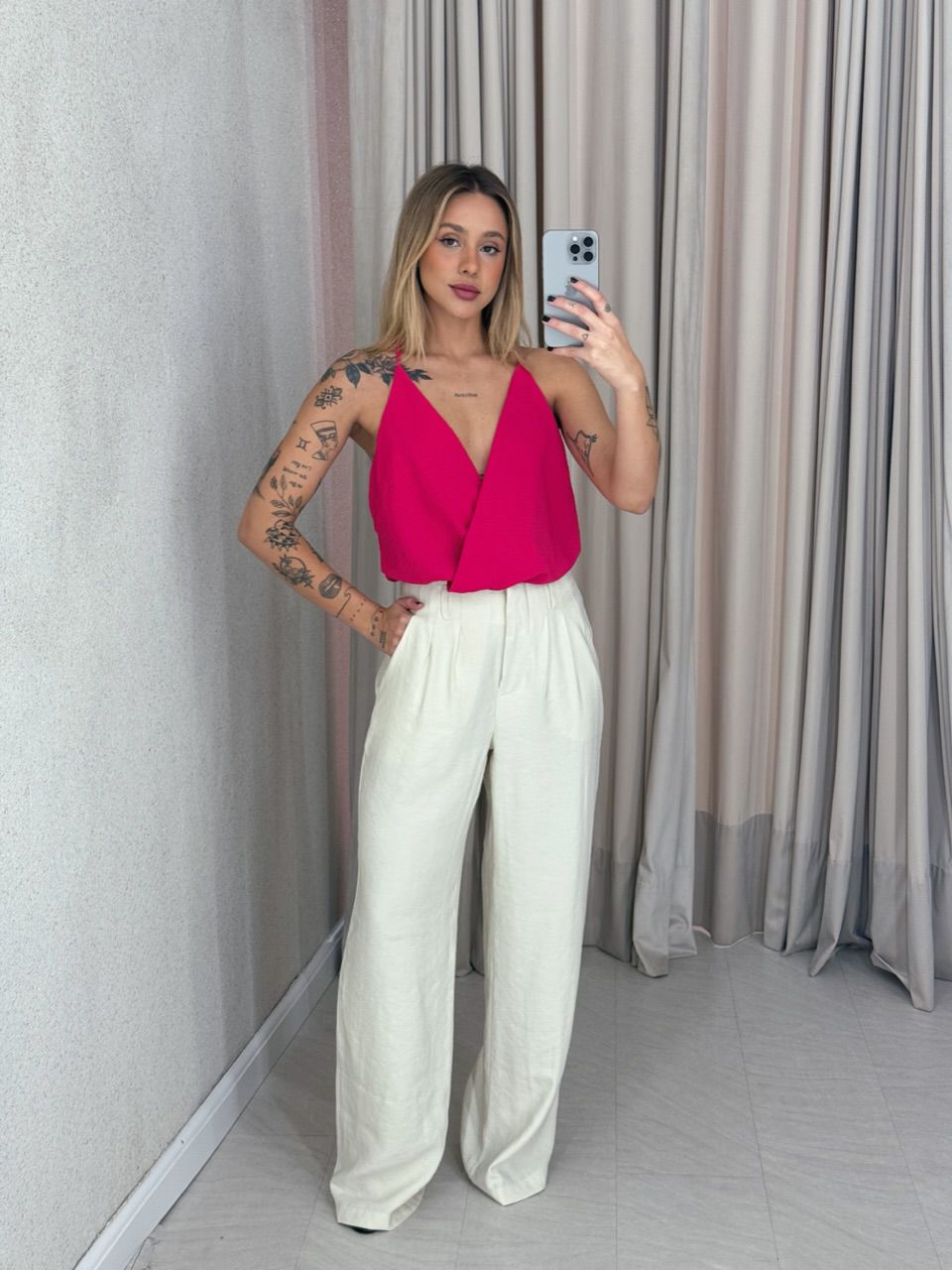 BLUSA SORAIA DECOTE Pink