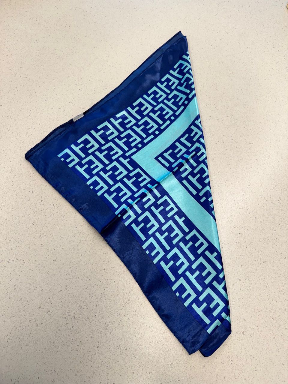 LENÇO FRAN AZUL