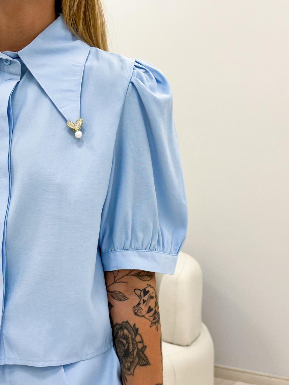 CONJUNTO JULIANA CALÇA AZUL