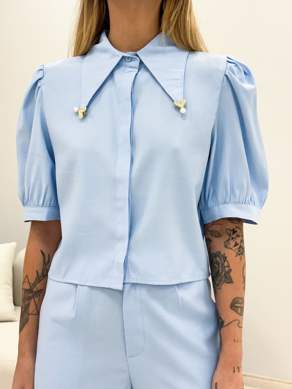 CONJUNTO JULIANA CALÇA AZUL