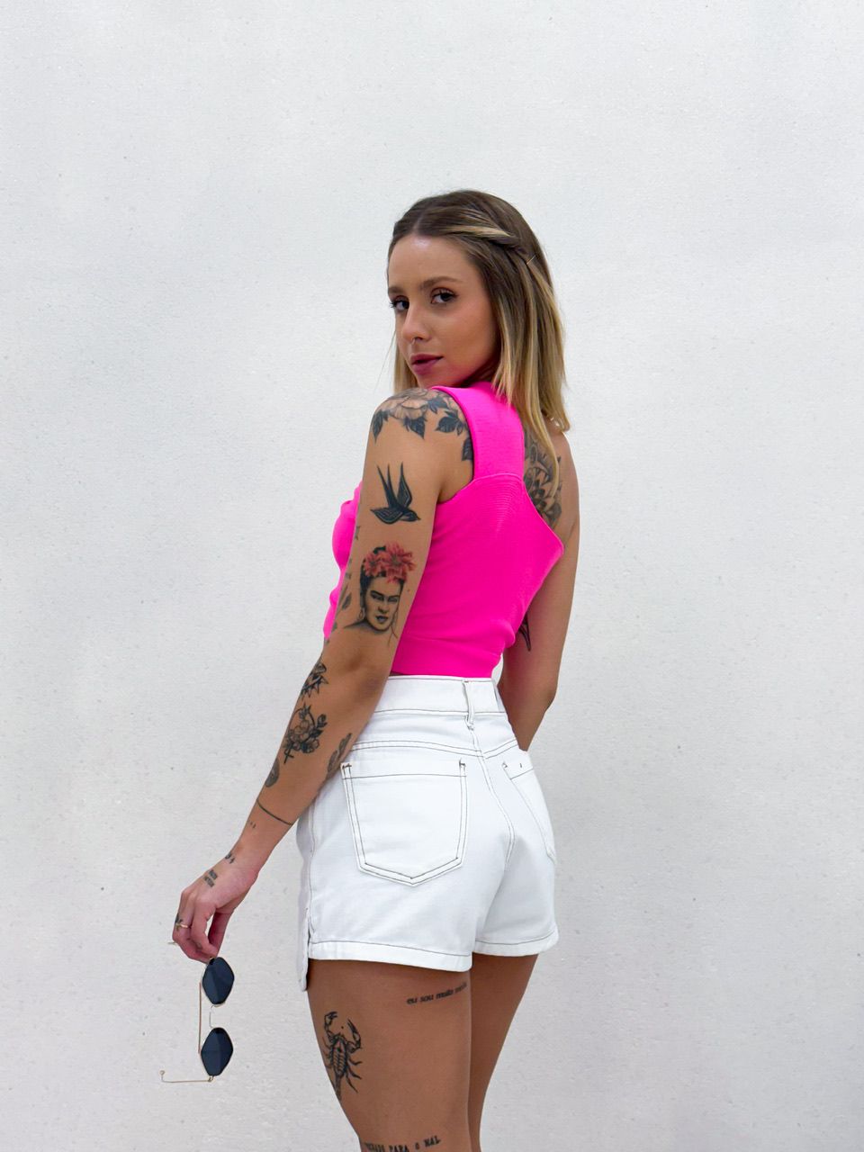 CROPPED CLARA TRICOT PINK