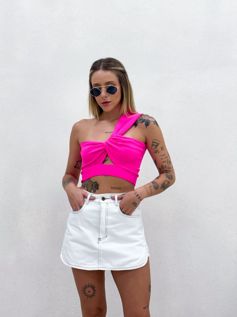 SHORT SAIA JEANS CRU