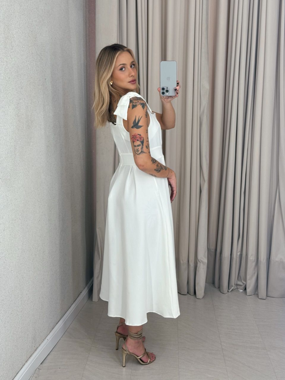 VESTIDO MARISA LAÇO OFF