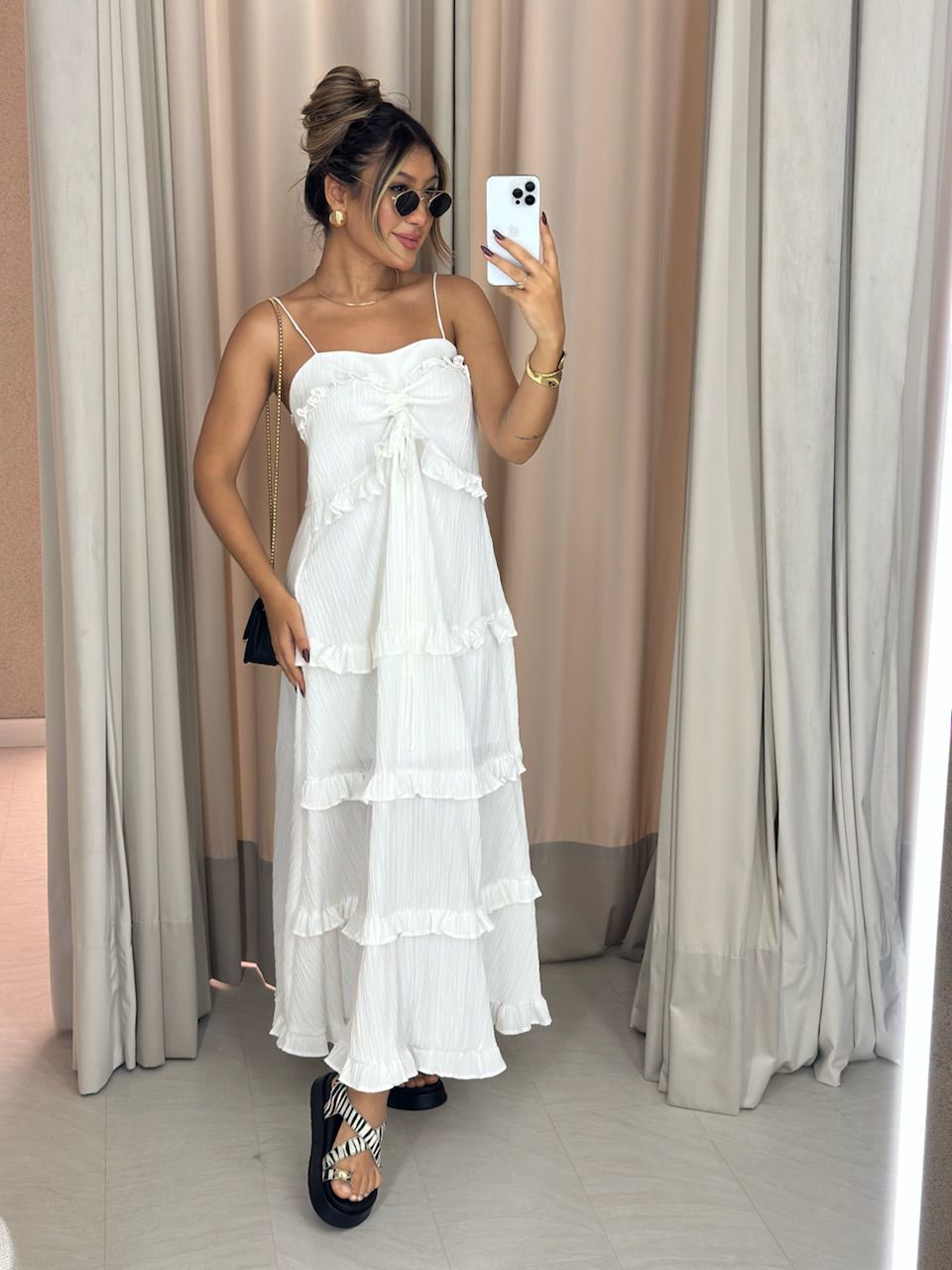 VESTIDO TRANCOSO CF BOHO Branco