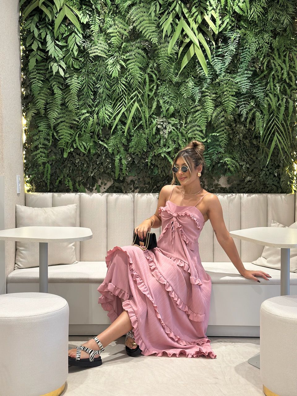 VESTIDO TRANCOSO CF BOHO Rosa
