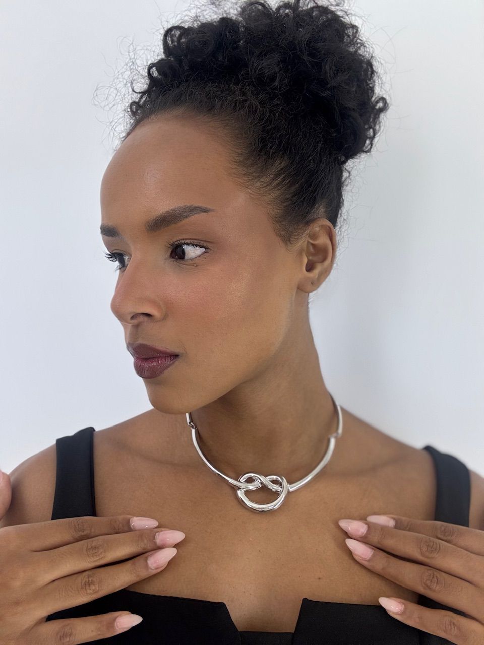 CHOKER ISABEL NÓ PRATA