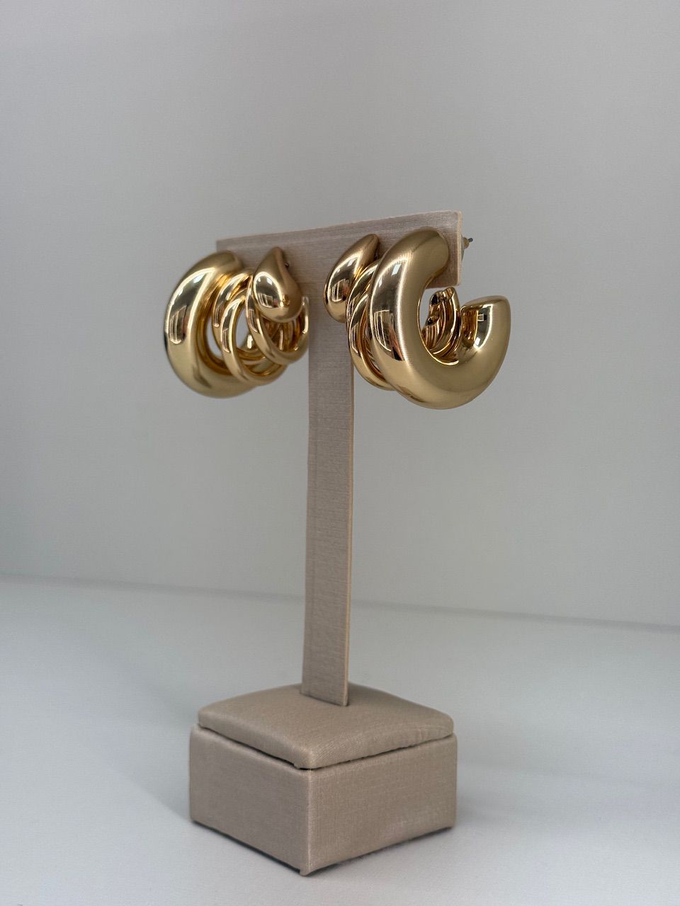 TRIO LARA BRINCO DOURADO