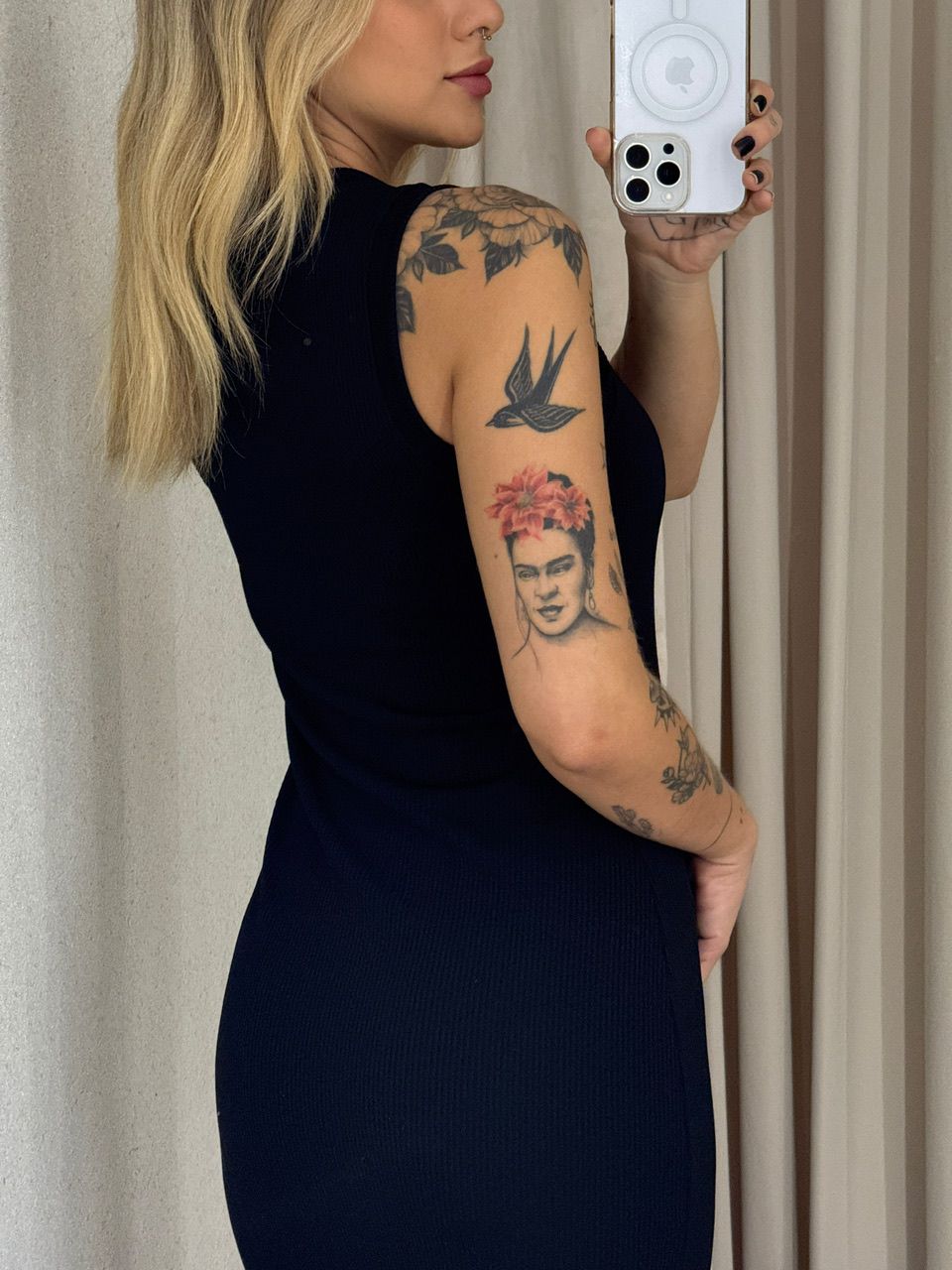 VESTIDO EUNICE CAVADO PRETO