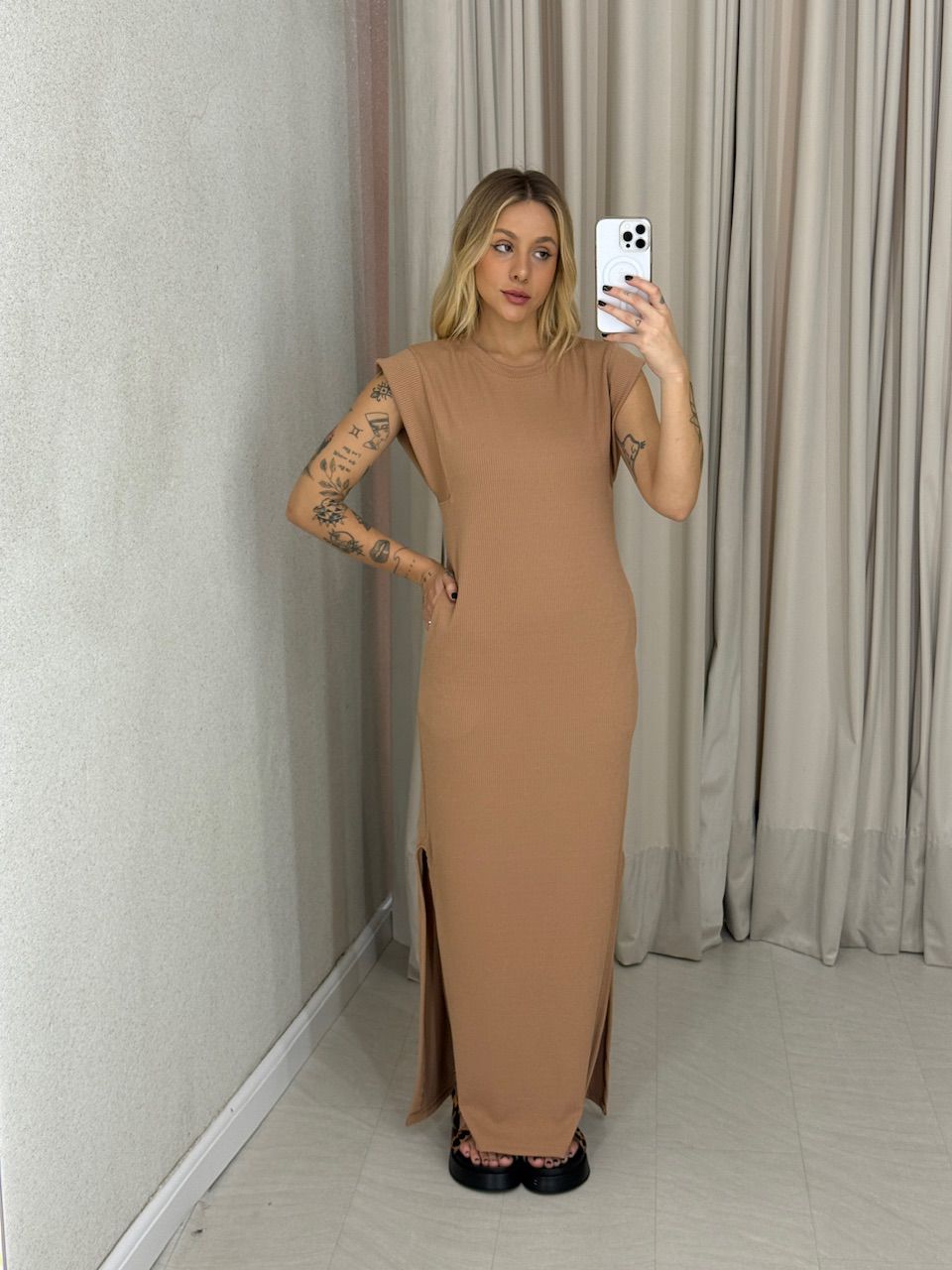 VESTIDO VERA MUSCLE NUDE