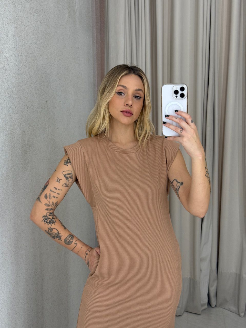 VESTIDO VERA MUSCLE NUDE