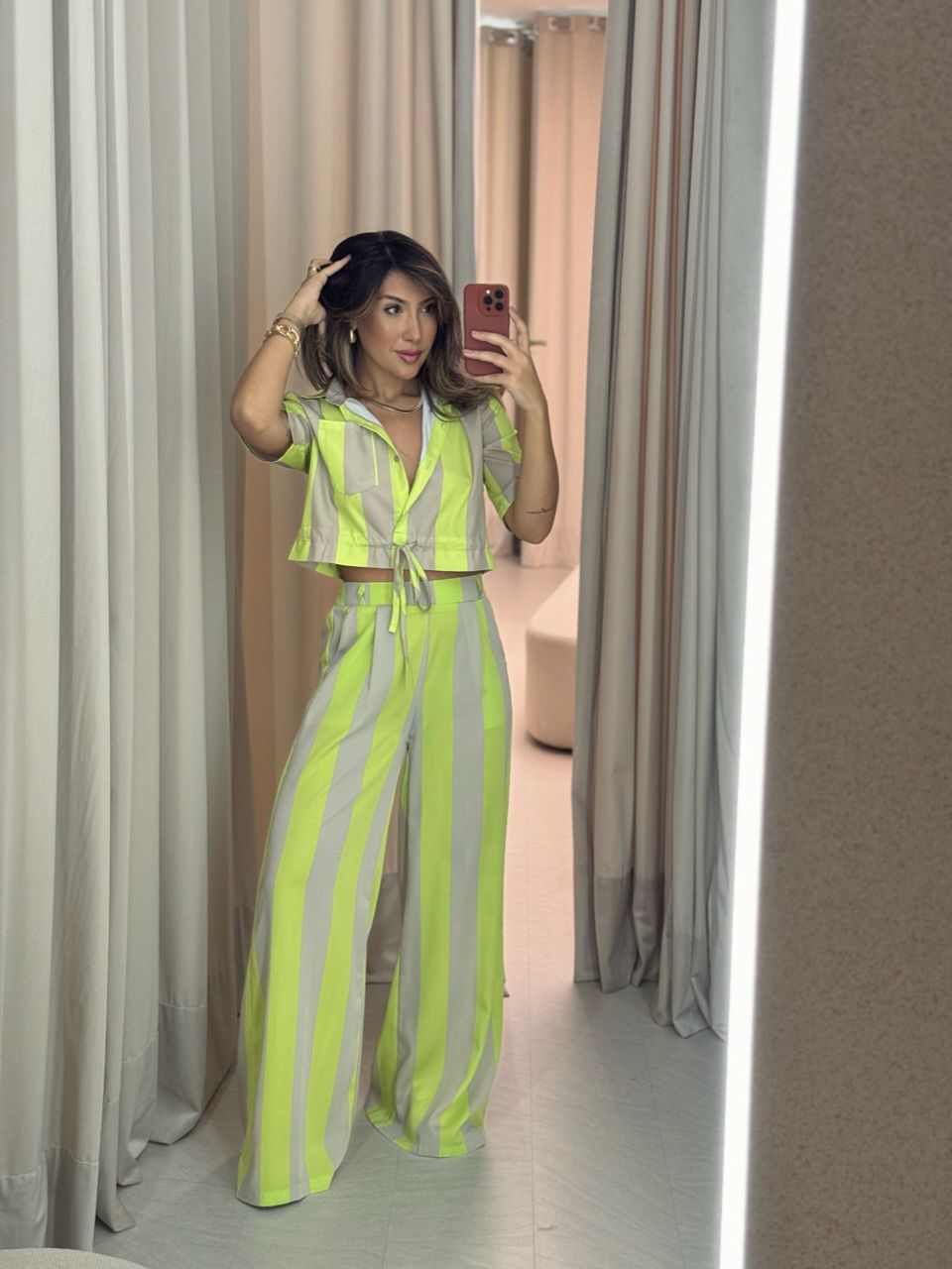 CROPPED RITA LISTRADO LIMA