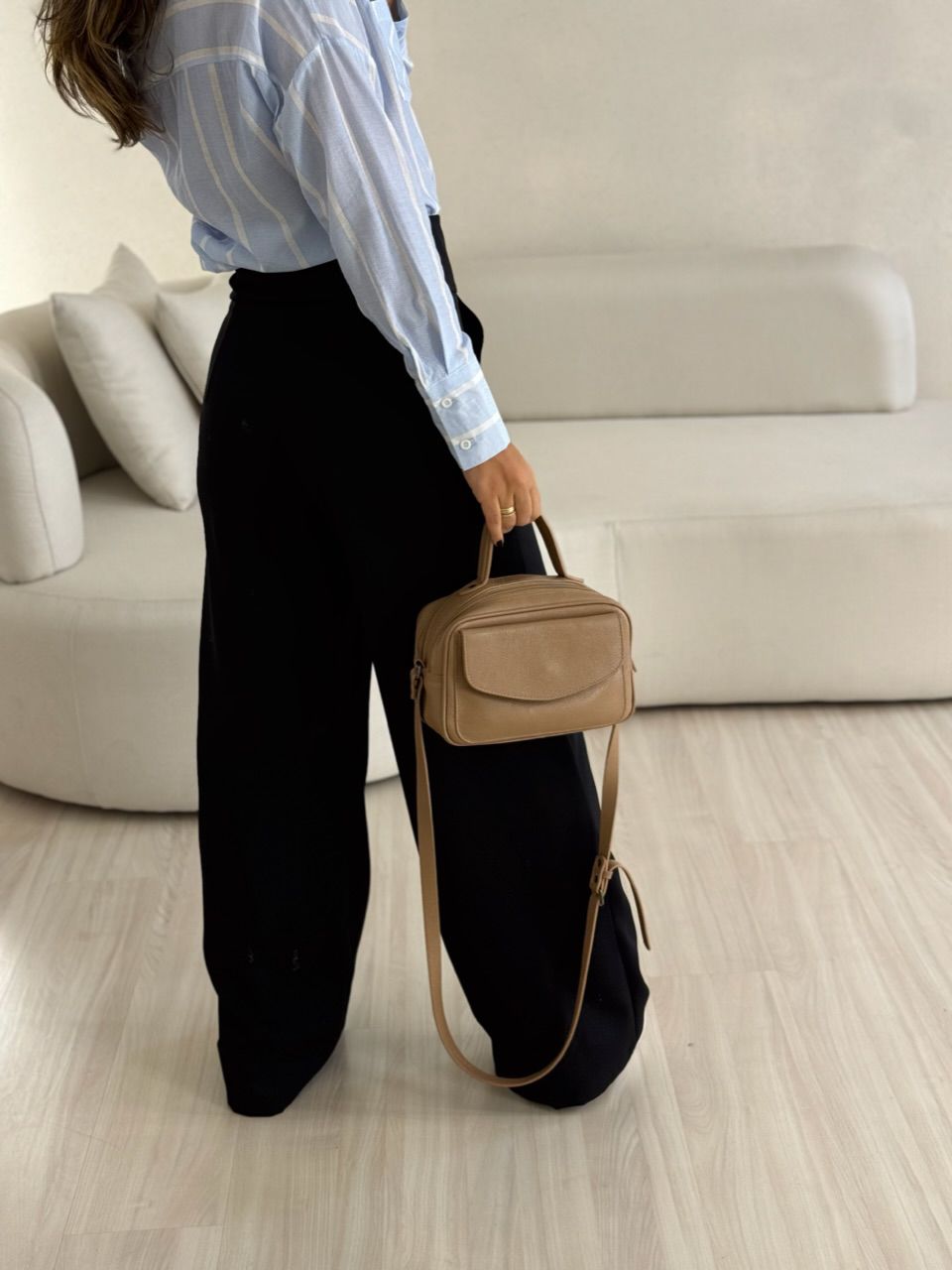 CALÇA CAROLINA CF ZÍPER PRETO