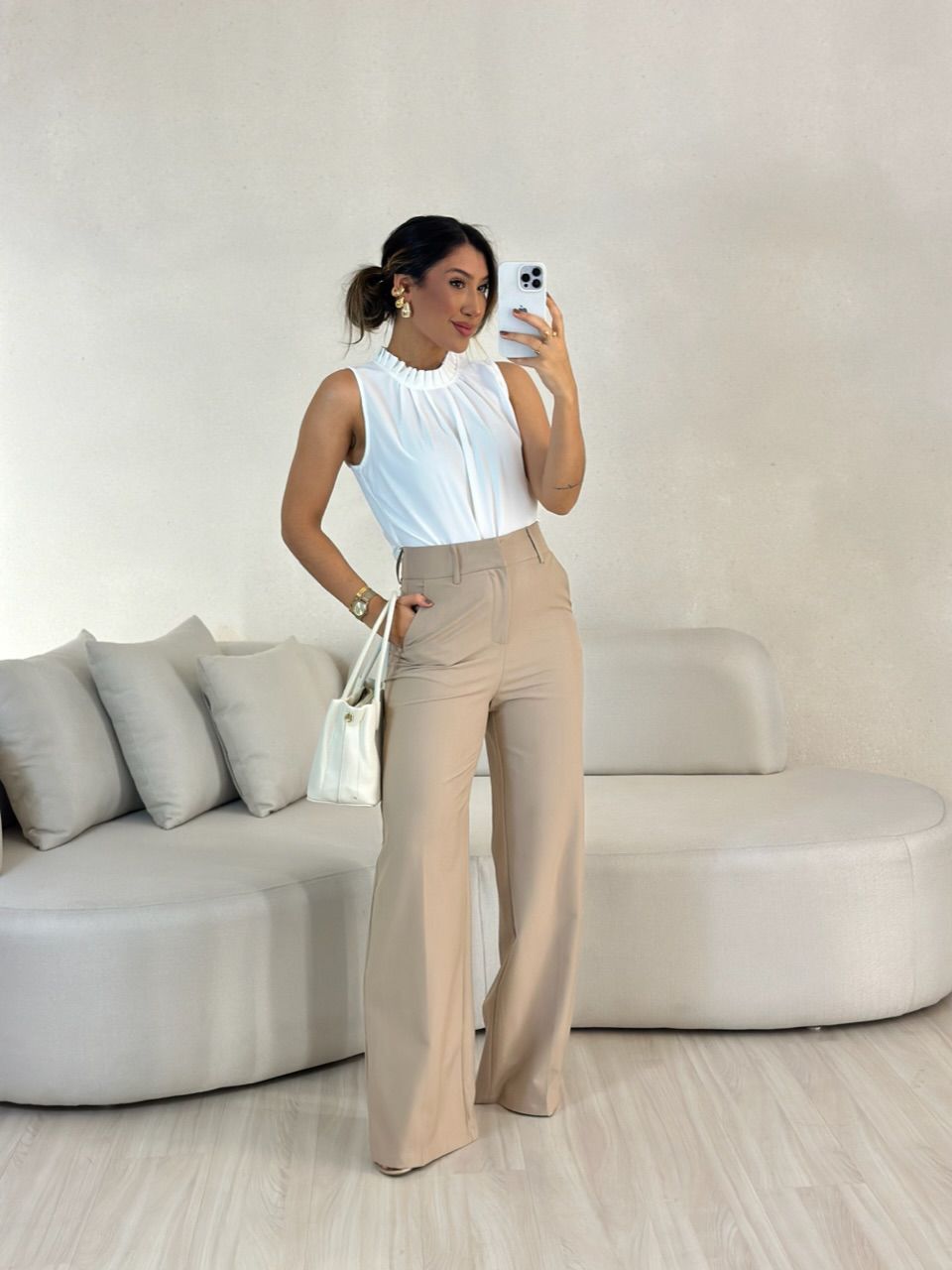 BLUSA LAVÍNIA GOLA DRAPEADA off