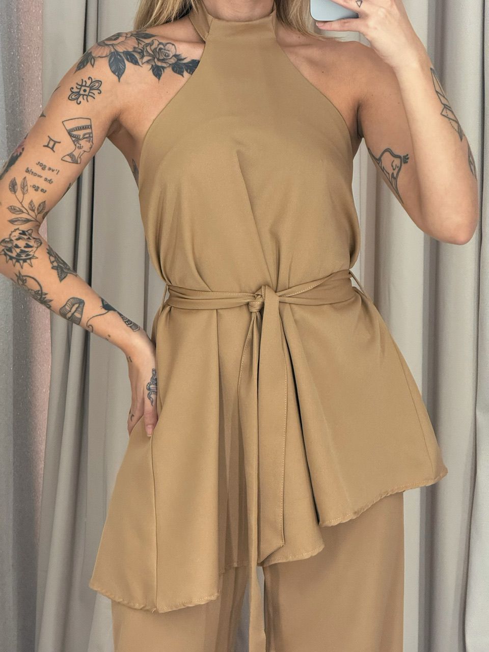 CONJUNTO SILVANA CALÇA NUDE
