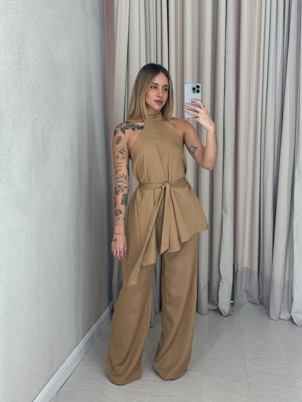 CONJUNTO SILVANA CALÇA NUDE