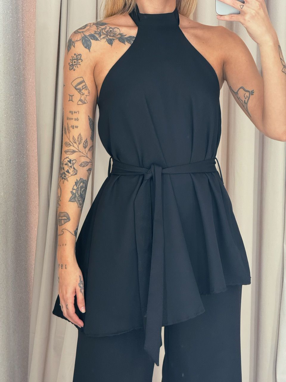 CONJUNTO SILVANA CALÇA PRETO