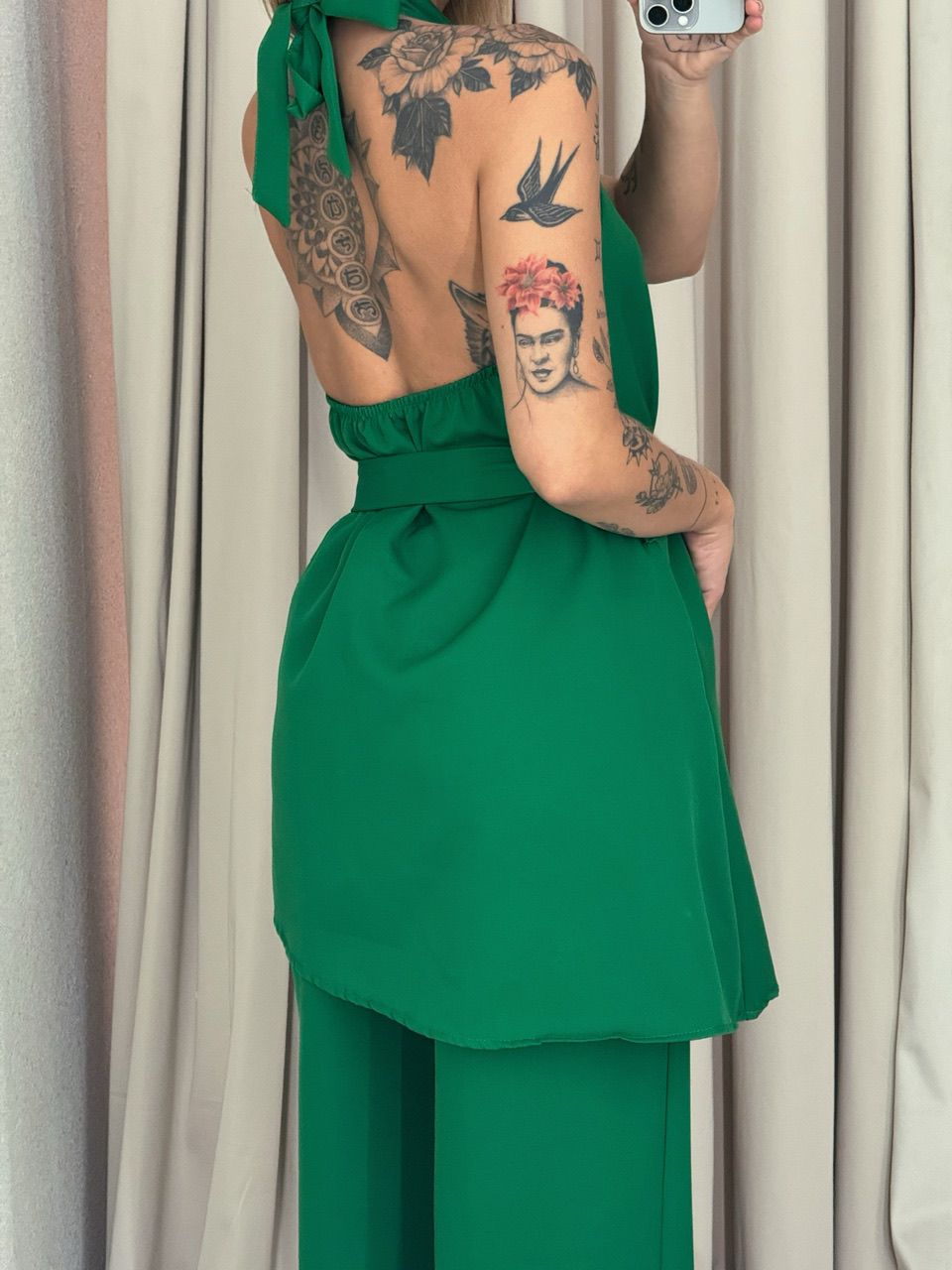 CONJUNTO SILVANA CALÇA VERDE