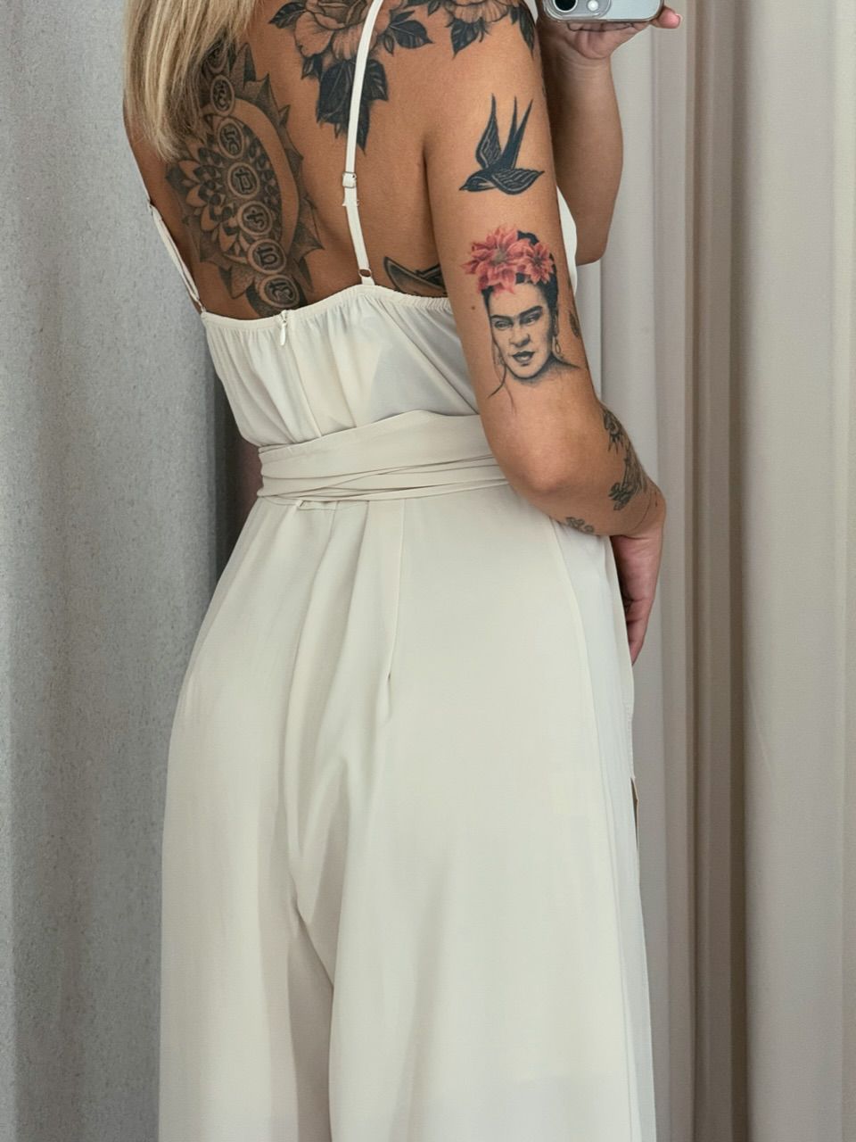 MACACÃO AMANDA ALÇA NUDE