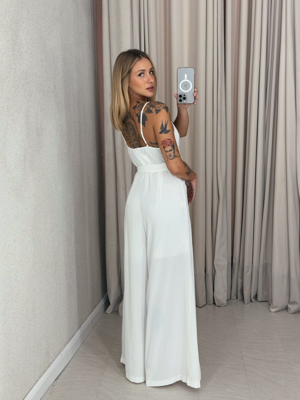 MACACÃO AMANDA ALÇA OFF