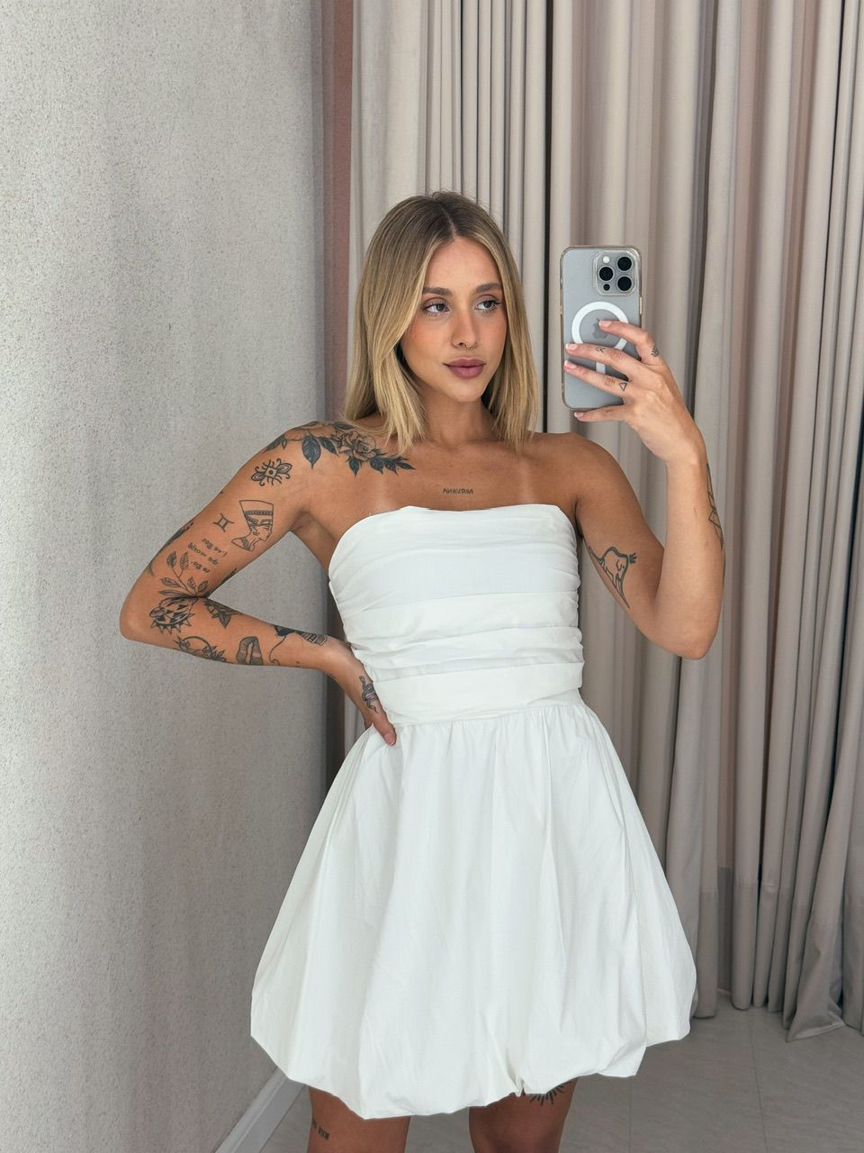 VESTIDO SAMARA BALONÊ OFF