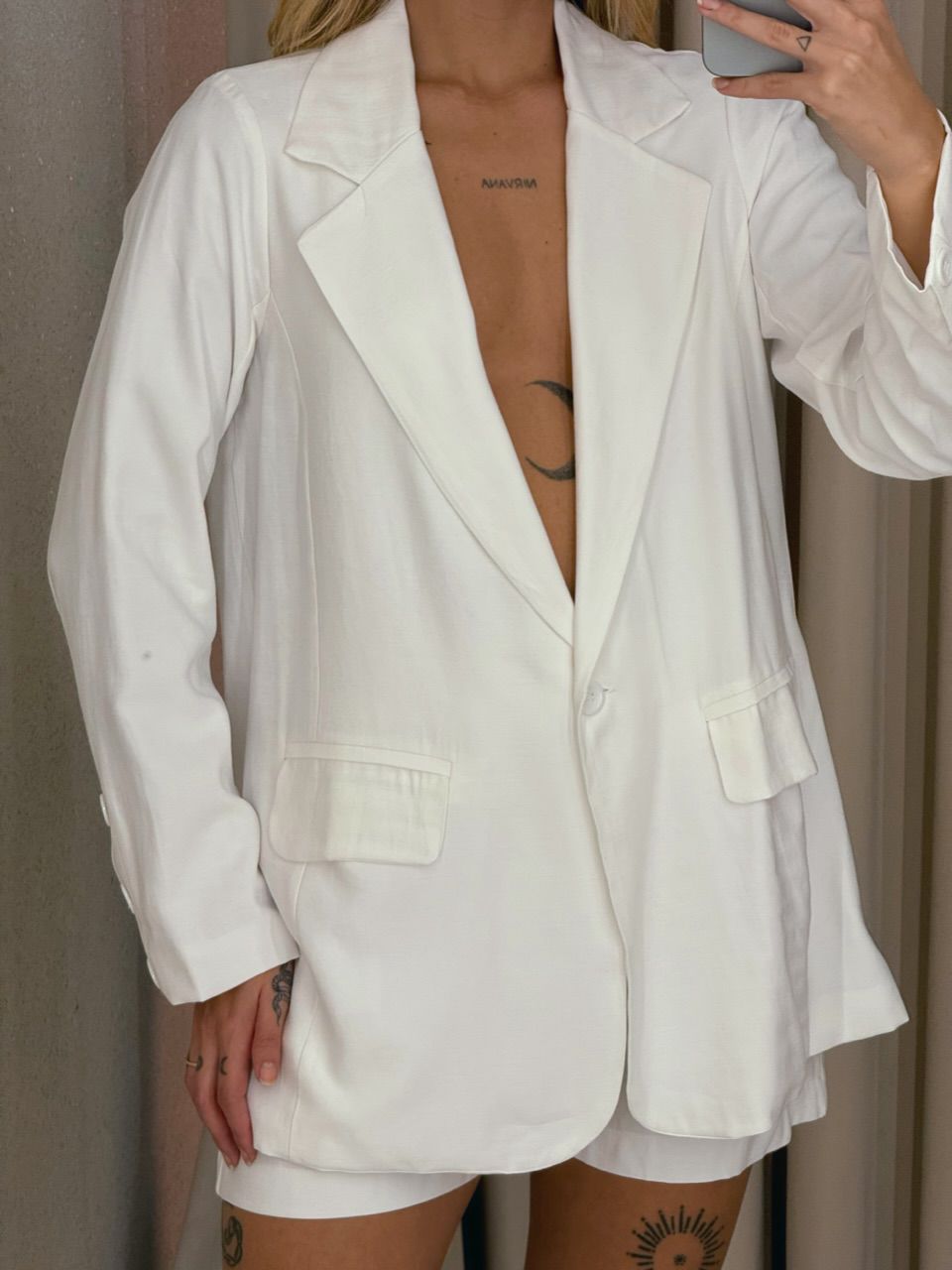 CONJUNTO ESMERALDA BLAZER OFF