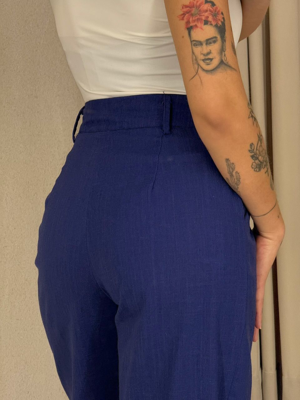 CALÇA DULCE PANTALONA MARINHO
