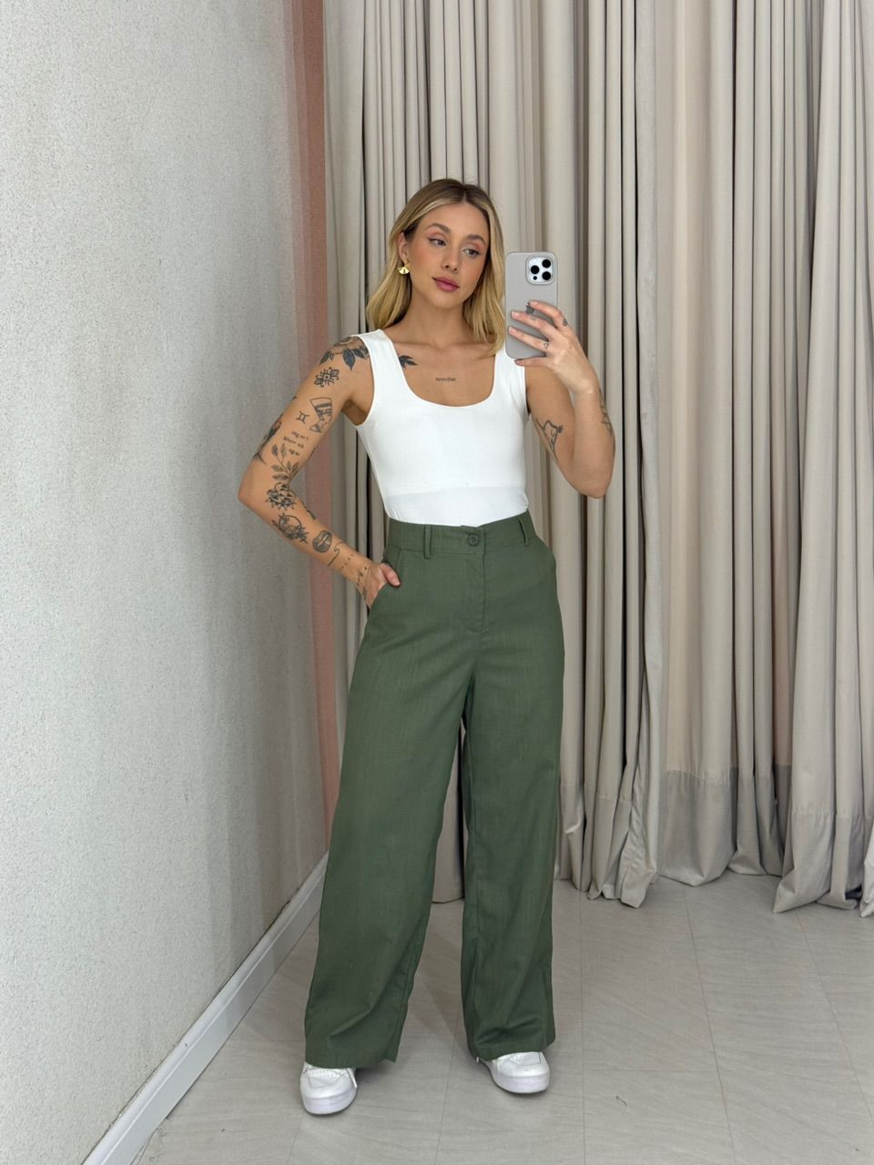 CALÇA DULCE PANTALONA VERDE