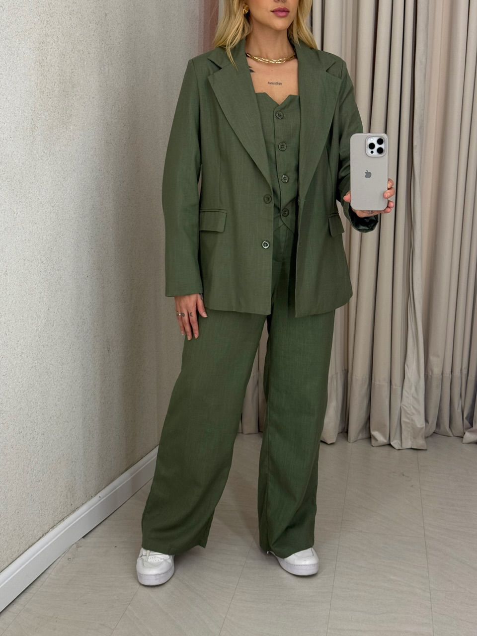 CALÇA DULCE PANTALONA VERDE