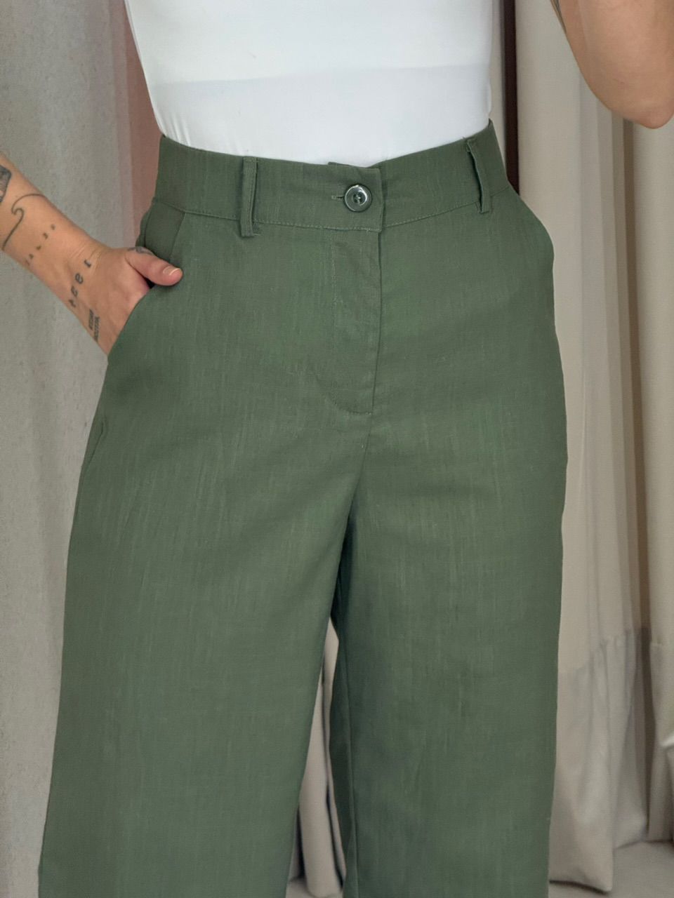 CALÇA DULCE PANTALONA VERDE