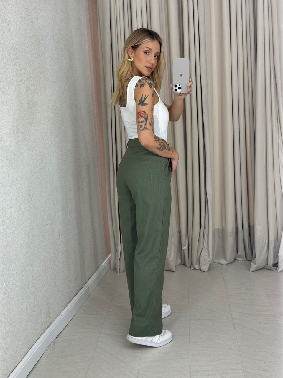 CALÇA DULCE PANTALONA VERDE